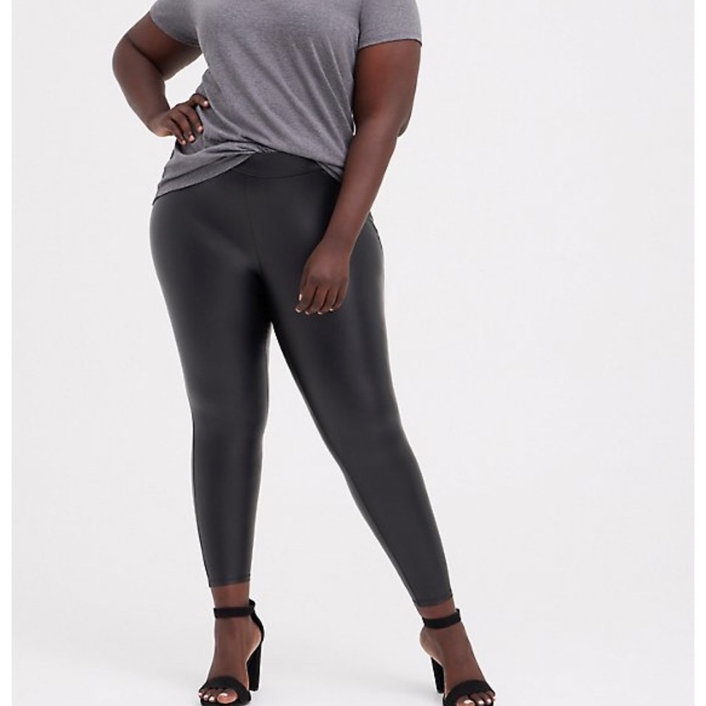 Torrid Faux Leather Leggings